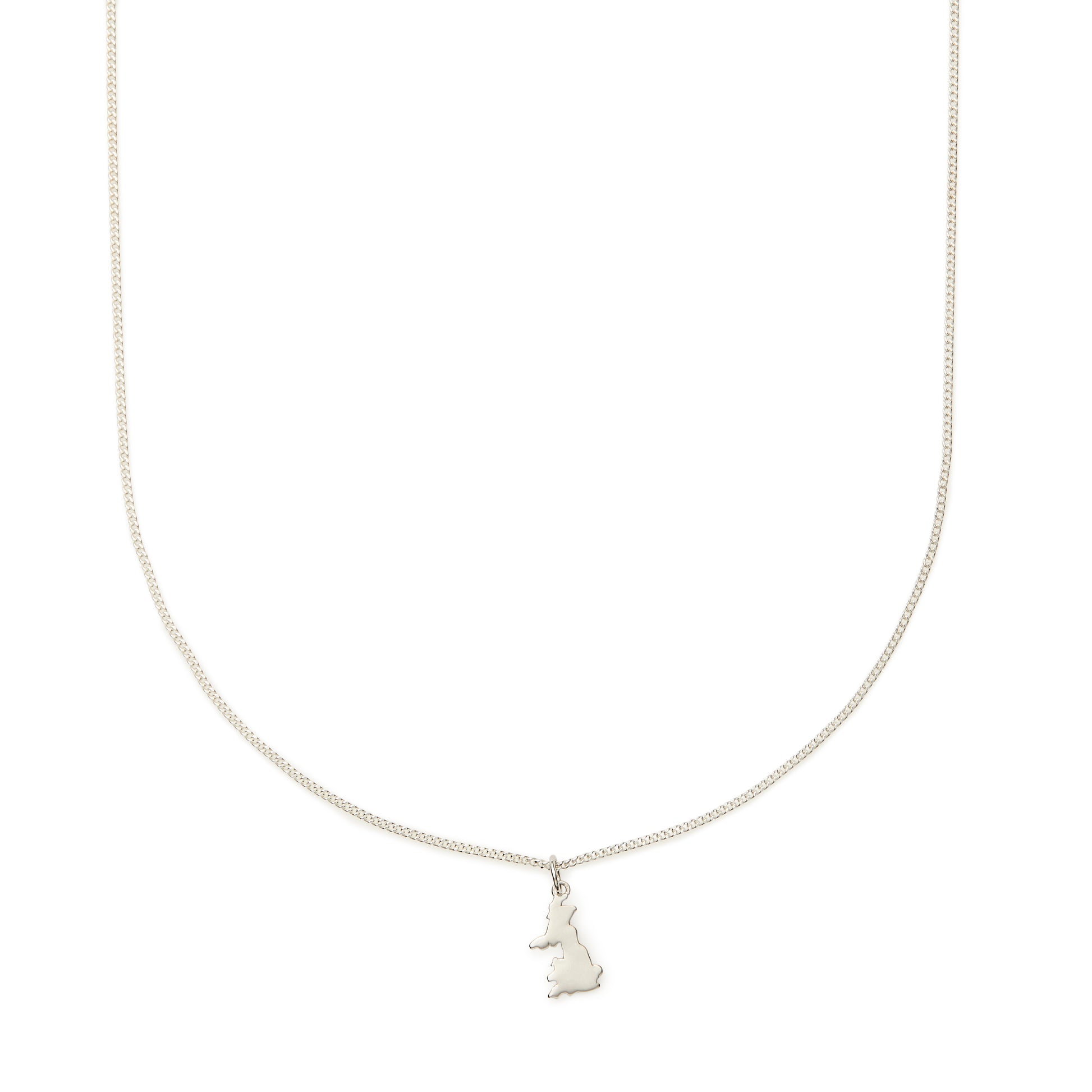 U.K Map Necklace