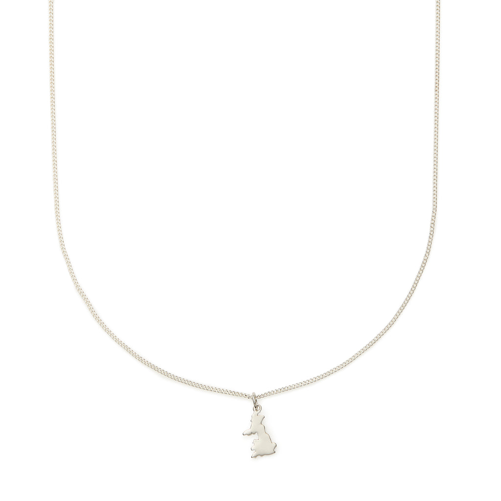 U.K Map Necklace